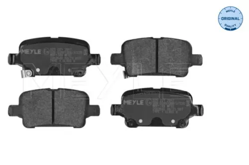 Brake Pad Set, disc brake MEYLE 025 221 2917)