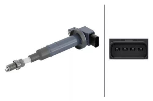 Ignition Coil HELLA 5DA 193 175-931)
