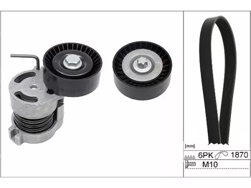 V-geribbelde riemset Schaeffler INA 529 0044 10)