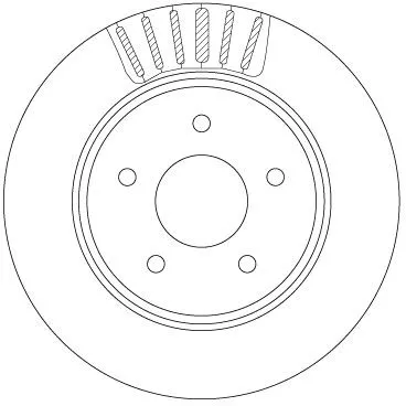 Brake Disc TRW DF6789)