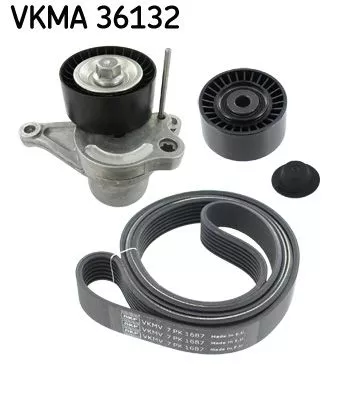 V-geribbelde riemset SKF VKMA 36132)