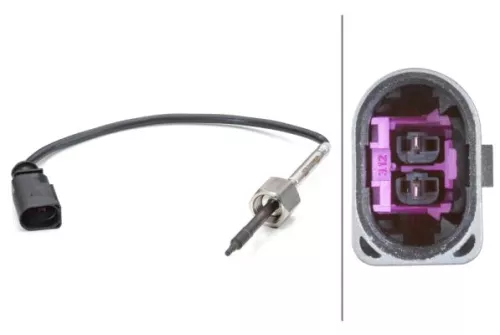 Sensor, uitlaatgastemperatuur HELLA 6PT 014 494-161)