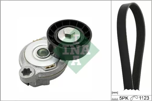 V-geribbelde riemset Schaeffler INA 529 0375 10)