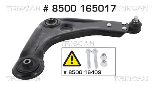 Draagarm/achterwielophanging TRISCAN 8500 165017)