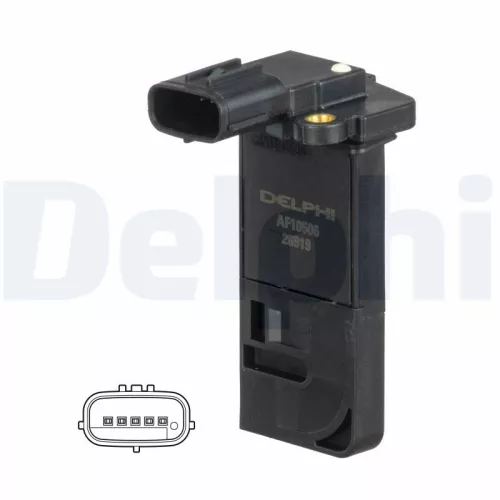 Luchtmassastroomsensor DELPHI AF10506-12B1)