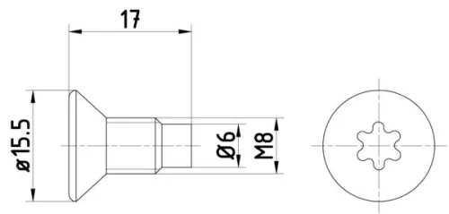 Bout, remschijf TEXTAR TPM0004)