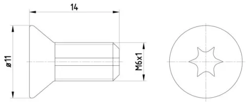Bout, remschijf TEXTAR TPM0012)