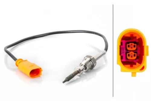 Sensor, uitlaatgastemperatuur HELLA 6PT 014 494-791)