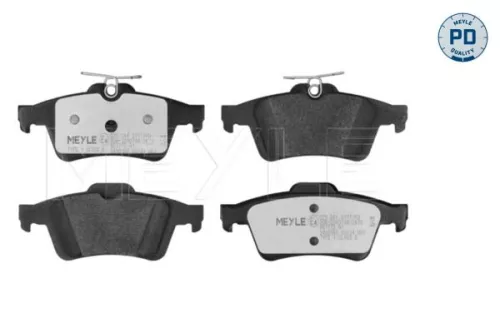 Brake Pad Set, disc brake MEYLE 025 241 3717/PD)