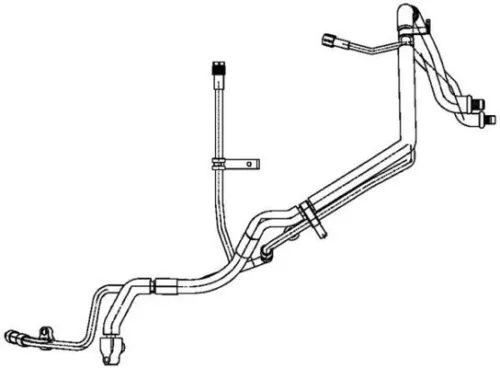 Hoge-/lagedrukleiding, airconditioning MAHLE AP 136 000P)
