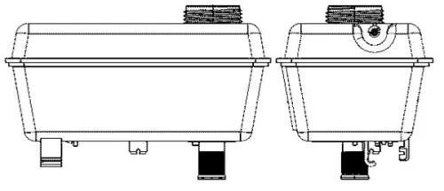 Expansievat, koelvloeistof MAHLE CRT 27 000S)