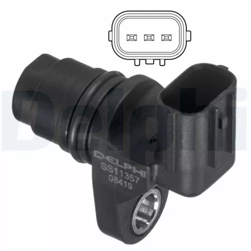 Sensor, nokkenaspositie DELPHI SS11357)