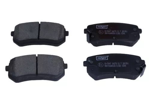 Brake Pad Set, disc brake MAXGEAR 19-3647)
