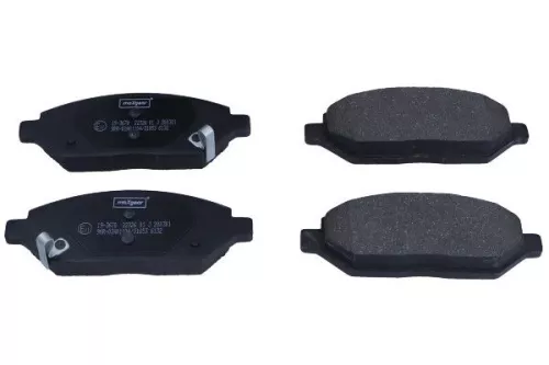 Brake Pad Set, disc brake MAXGEAR 19-3670)