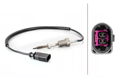 Sensor, uitlaatgastemperatuur HELLA 6PT 014 494-711)