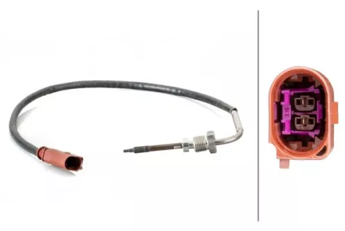 Sensor, uitlaatgastemperatuur HELLA 6PT 014 495-061)