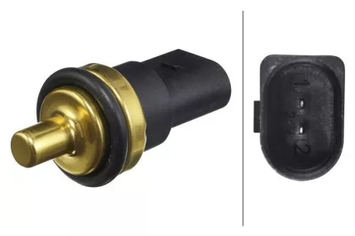 Sensor, coolant temperature HELLA 6PT 009 309-331)