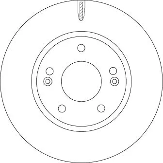 Remschijf TRW DF6936)