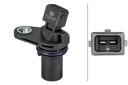 Sensor, nokkenaspositie HELLA 6PU 013 122-491)