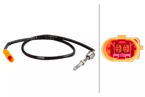 Sensor, uitlaatgastemperatuur HELLA 6PT 010 376-101)