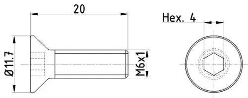 Bout, remschijf TEXTAR TPM0015)