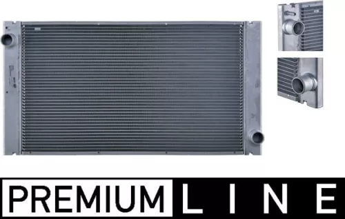 Radiator, motorkoeling MAHLE CR 1095 000P)