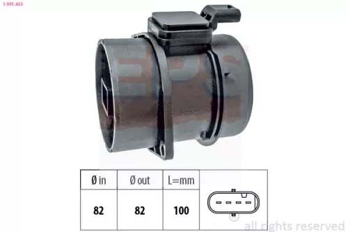 Luchtmassastroomsensor EPS 1.991.455)