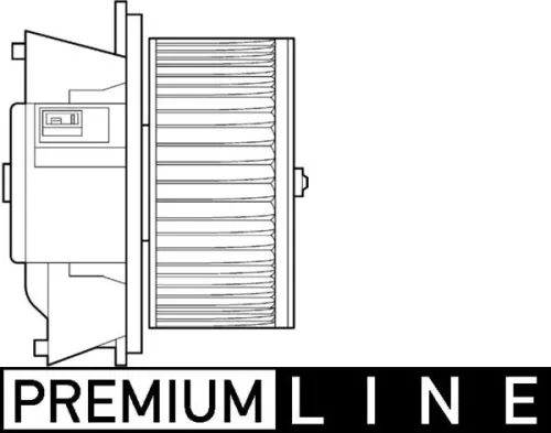 Binnenventilator MAHLE AB 107 000P)