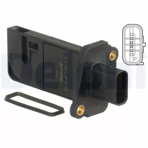 Luchtmassastroomsensor DELPHI AF10432-12B1)