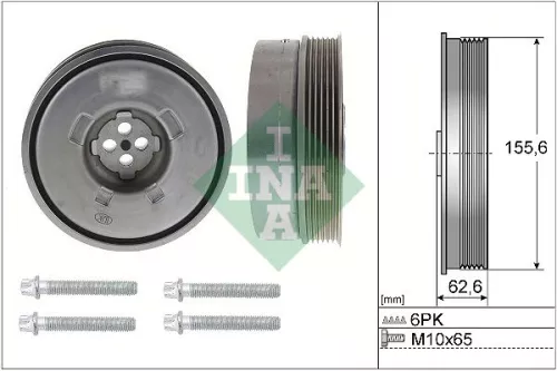 Belt Pulley Set, crankshaft Schaeffler INA 544 0501 20)