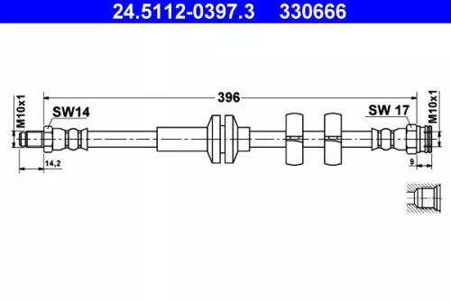 Remslang ATE 24.5112-0397.3)