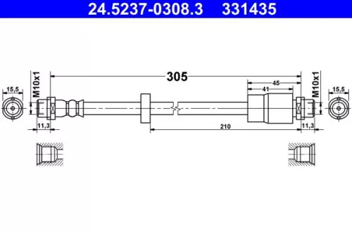Remslang ATE 24.5237-0308.3)