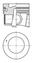 Zuiger KOLBENSCHMIDT 41271620)