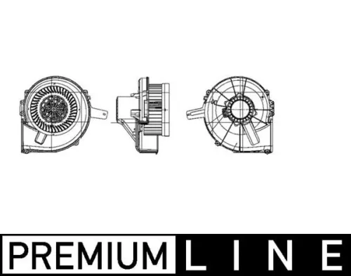 Binnenventilator MAHLE AB 21 000P)