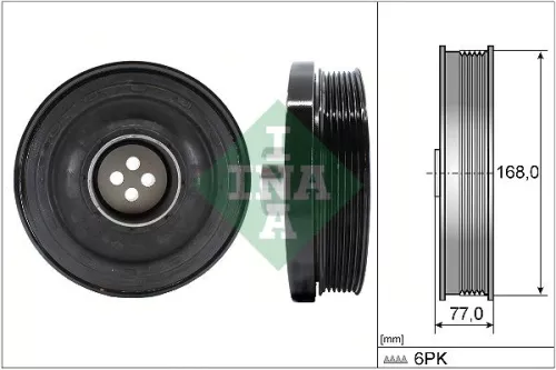 Riempoelie, krukas Schaeffler INA 544 0130 10)
