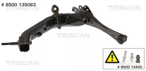 Draagarm/achterwielophanging TRISCAN 8500 135063)