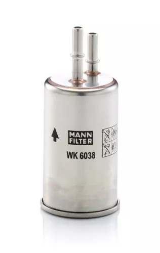 Brandstoffilter MANN-FILTER WK 6038)