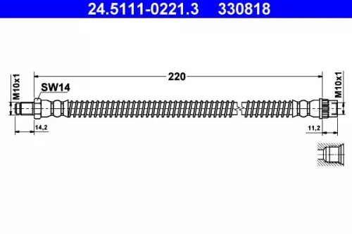 Remslang ATE 24.5111-0221.3)