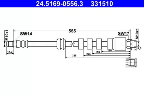 Remslang ATE 24.5169-0556.3)