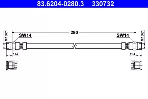 Remslang ATE 83.6204-0280.3)