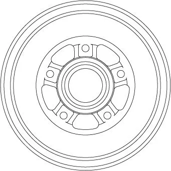 Brake Drum TRW DB4560MR)