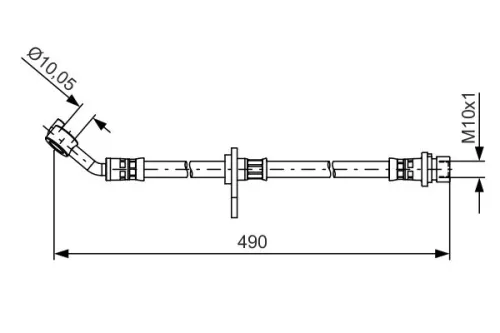 Remslang BOSCH 1 987 481 521)