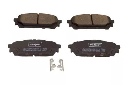 Remblokkenset, schijfrem MAXGEAR 19-2979)