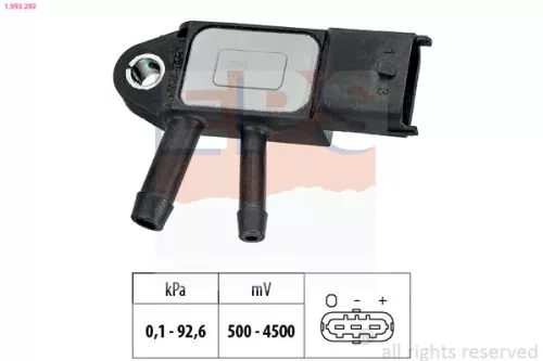 Air Pressure Sensor, altitude adaption EPS 1.993.292)