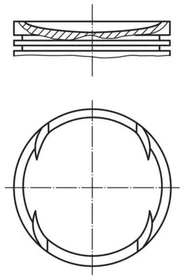 Zuiger MAHLE 028 PI 00120 000)