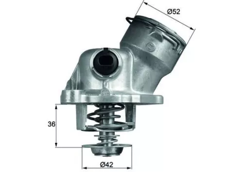 Thermostaat, koelvloeistof MAHLE TM 29 100D)