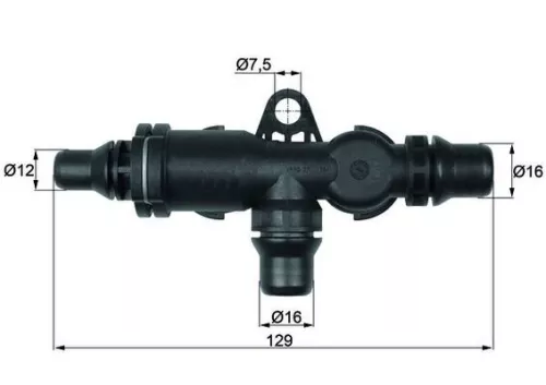 Thermostaat, oliekoeling MAHLE TO 4 82)