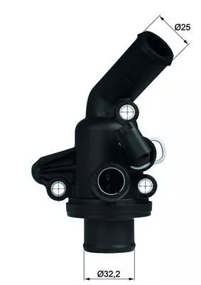 Thermostaat, koelvloeistof MAHLE TI 11 87)