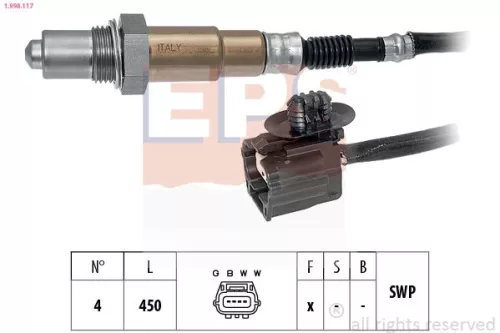 Oxygen Sensor EPS 1.998.117)