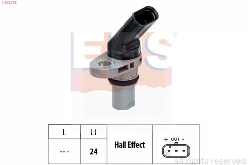 Sensor, motortoerental EPS 1.953.778)